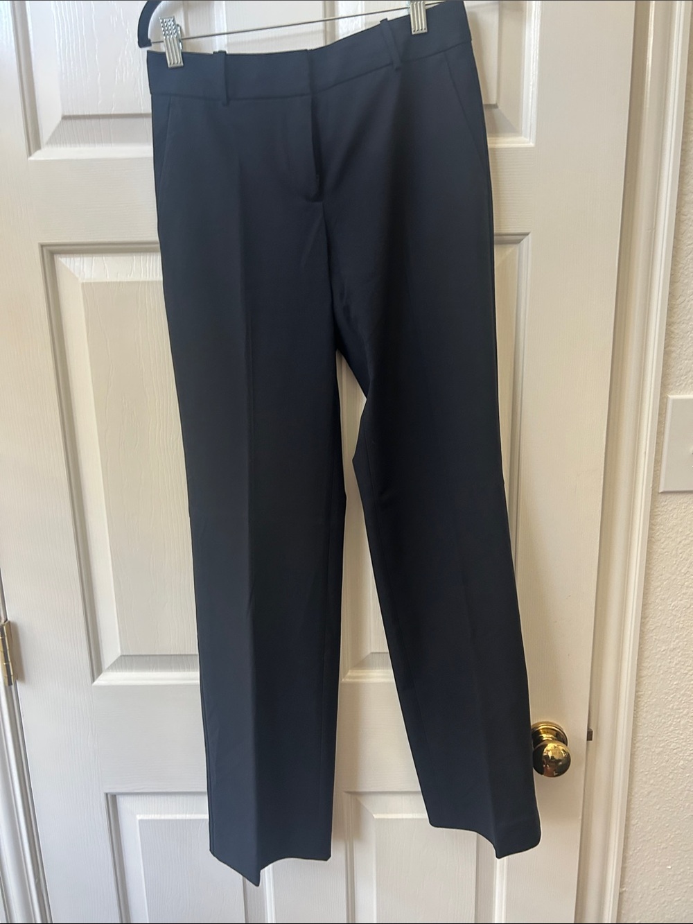 Ann Taylor Black Women's Straight-Leg Dress Pants